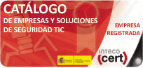 Catálogo de Empresas y Soluciones de Seguridad TIC-EMPRESA REGISTRADA